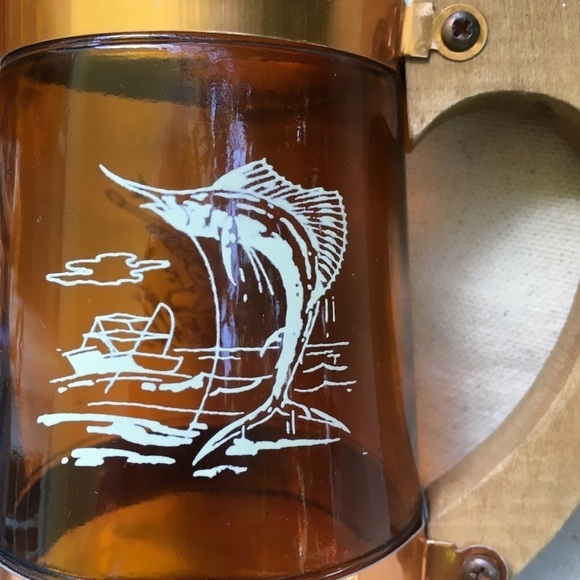 Five Vintage Siesta Ware Bar Mugs Glasses Retro - Picture 4 of 8